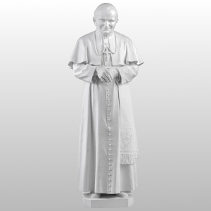 FIGURA OJCA ŚW. JANA PAWŁA II 116CM BIAŁY (631)