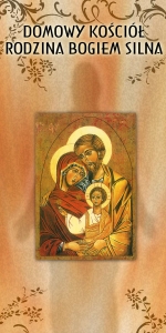 BANER TRANSPARENT - DOMOWY KOŚCIÓŁ RODZINA BOGIEM SILNA (t_13)