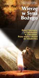 BANER TRANSPARENT - WIERZĘ W SYNA BOŻEGO (t_115)