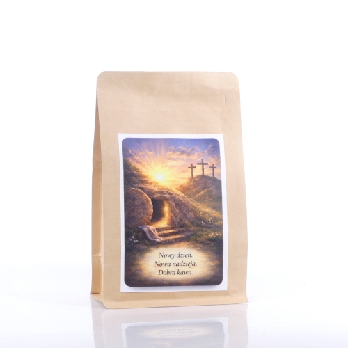 KAWA ZIARNISTA 100%ARABICA 250g- WIELKANOC