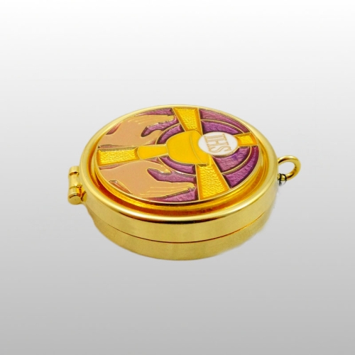 CYBORIUM OZDOBNE śr. 5,4 cm IHS RĘCE