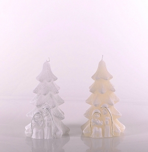 ŚWIECA DIODA - HOLY CHRISTMAS TREE CHOINKA 80x150