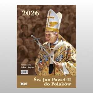 KALENDARZ 2026 - ŚW. JAN PAWEŁ II