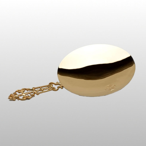 PATENA ZŁOCONA Z RĄCZKĄ 15 CM (430)