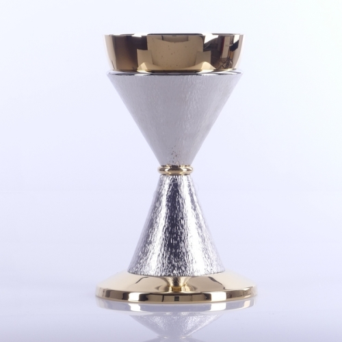 KIELICH POZŁACANY WYS. 19,5 CM