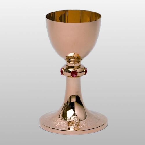 KIELICH Z KAMIENIAMI h - 24 cm, (51532)