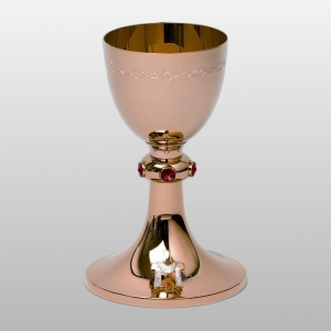 KIELICH Z KAMIENIAMI h - 24 cm, (51540)