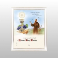 NOWOŚĆ OBRAZEK KOMUNIJNY ZE ŚW. FRANCISZKIEM NR 103