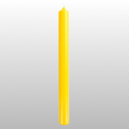 ŚWIECA ŻÓŁTA 0.24 GROMNICA CZYSTA 36/3 CM