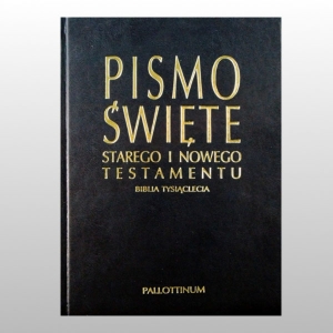 PISMO ŚWIĘTE MAŁE OPRAWA EKO - STARY I NOWY TESTAMENT (BIBLIA TYSIĄCLECIA)