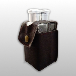 KPL.BUTELEK W ETUI NA WODĘ I WINO (100ML)