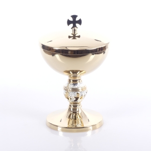 PUSZKA NISKA NODUS DUCH ŚW. h - 18 cm, Ø czaszy 12 cm