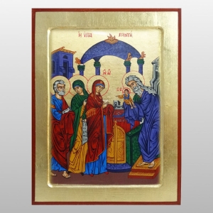 IKONA ŚW. SYMEON I MAŁY JEZUS  22x33 CM