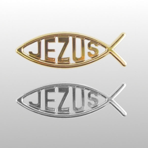 EMBLEMAT RYBA JEZUS MAŁA