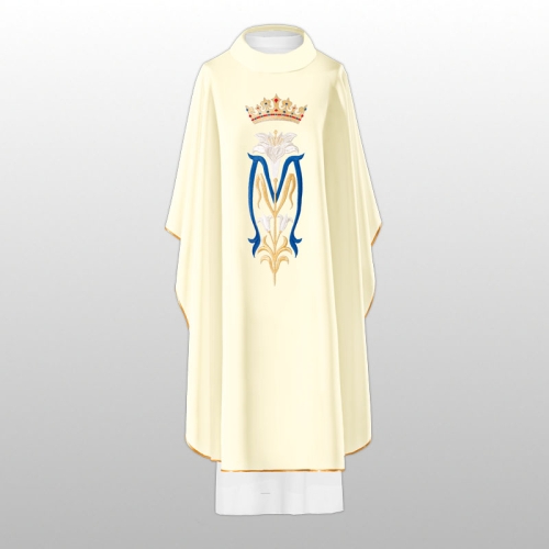 ORNAT MARYJNY ECRU (37043)