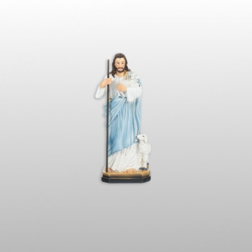 FIGURKA JEZUS DOBRY PASTERZ WYS. 14 CM