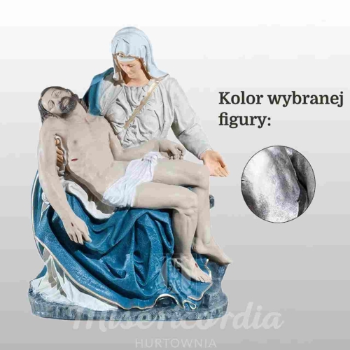PIETA 50CM SREBRNY (195)