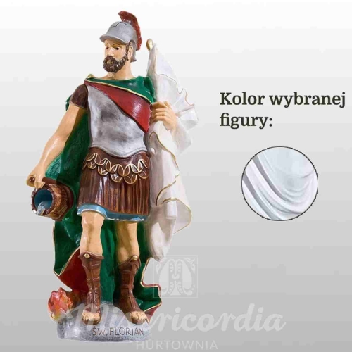 ŚW. FLORIAN 56CM BIAŁY (872)