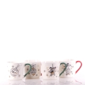 KUBEK PORCELANOWY ŚWIATECZNY 320 ML
