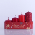 ŚWIECA GLAMOROUS SŁUPEK 40/55-70-85-100
