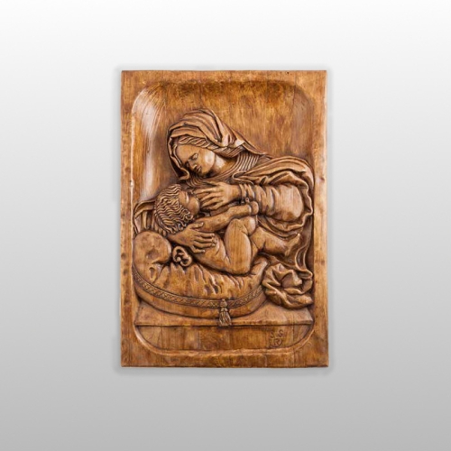 MATKA BOSKA KARMIĄCA (2) 33x46 CM