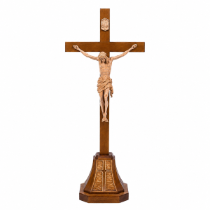 RZEŹBA KRZYŻ NA OŁTARZ 47 cm