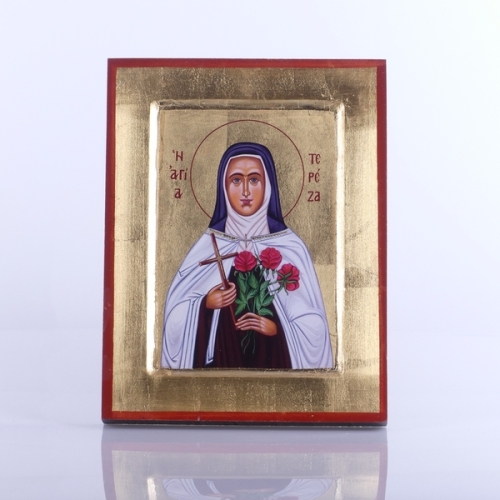 IKONA ŚW.TERESA OD DZIECIĄTKA JEZUS, 17x22 CM