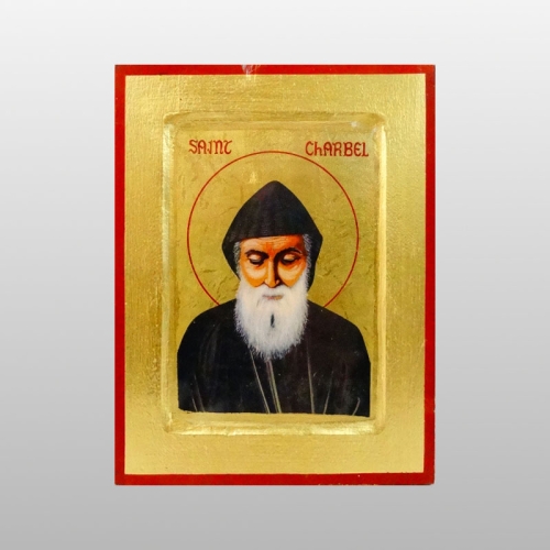 IKONA ŚW.CHARBEL, 10x12,5 CM