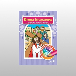 KOLOROWANKA Z NAKLEJKAMI- DROGA KRZYŻOWA