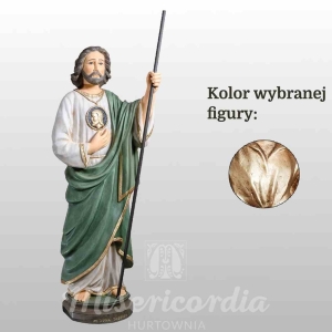 ŚW. JUDA TADEUSZ 90CM WŁOSKIE ZŁOTO (877)