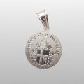 MEDALIK SREBRNY MAŁY JAN PAWEŁ II (MD265) 