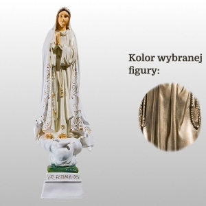 MATKA BOŻA FATIMSKA 40CM ZŁOTY (556)