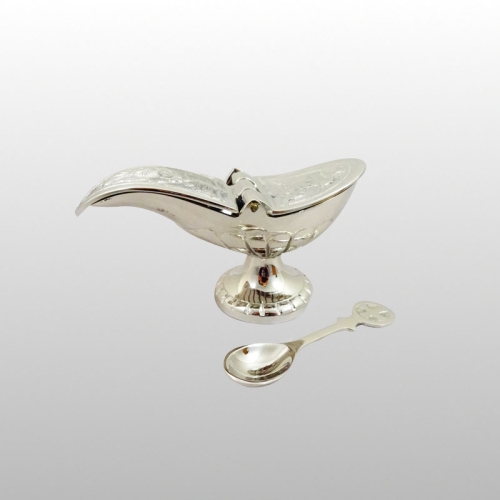 ŁÓDKA, WYS. 7CM, SZER. 13CM, NIKIEL