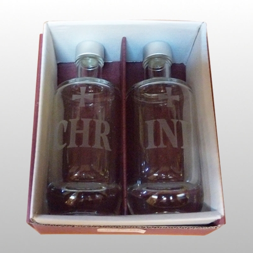 KPL.BUTELEK 2szt. NA OLEJE Z ZAKRĘTKĄ (200ML)