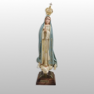 FIGURA MATKA BOSKA FATIMSKA SZKLANE OCZY GRANIT 35 CM 04.1023/G