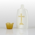 BUTELKA NA WODĘ ŚWIĘCONĄ PLASTIKOWA MAŁA, WYS.10,5cm
