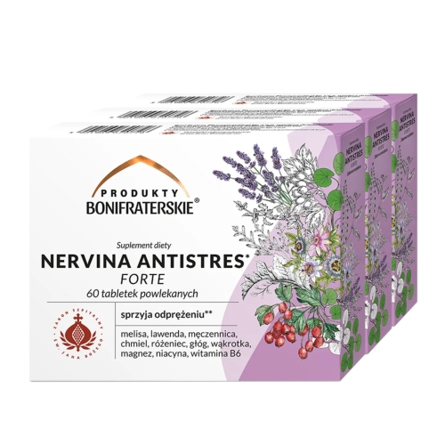 NERVINA ANTISTRES FORTE 60 tabletek
