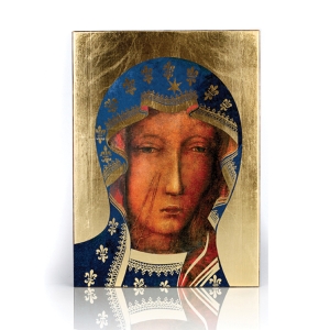 IKONA MB CZĘSTOCHOWSKA (GŁOWA) ŚREDNIA 17x23