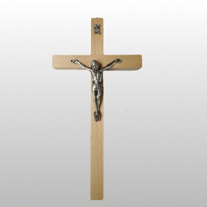 KRZYŻ 20cm ZWYKŁY PROSTY JASNY