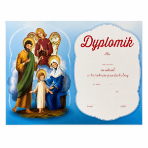 DYPLOMIK PRZEDSZKOLE nr 10 -ŚW. RODZINA