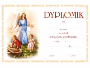 DYPLOMIK PRZEDSZKOLE nr 2 -dzieci przy studni
