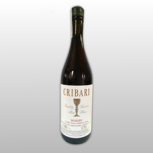 WINO MSZALNE: CRIBARI - ROSATO 0,75L, RÓŻOWE, PÓŁSŁODKIE 1L=50zł