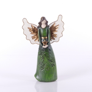 ANIOŁ DEORATO - GWIAZDKA, 20cm