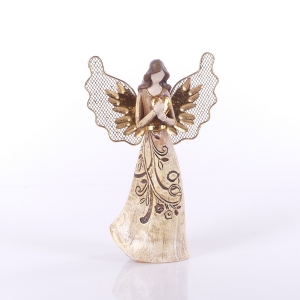 ANIOŁ DEORATO - SERCE, 20cm