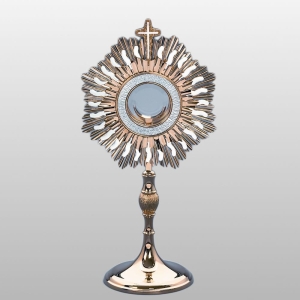 MONSTRANCJA h - 54 cm, Ø tarczy 39 cm, (14036)