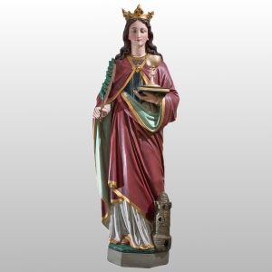 ŚW. BARBARA 110CM KOLOR (821)