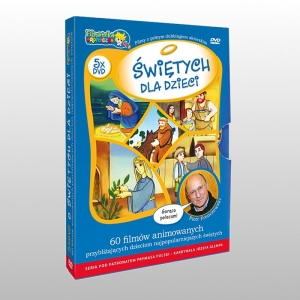 O ŚWIĘTYCH DLA DZIECI DVD ALBUM .