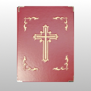 ETUI NA EWANGELIARZ - KRZYŻ OZDOBNY HAFT + KRZYŻ OZDOBNY HAFT (1725)