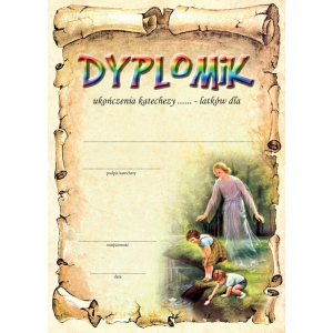 DYPLOMIK "LATKI" NR 2 -dzieci puszczają statki