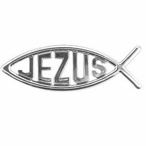 EMBLEMAT RYBA JEZUS MAŁA